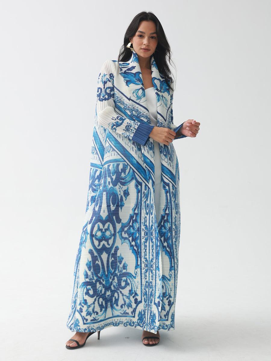 Azure Drift Maxi Coat - Koda Store - Free Shipping
