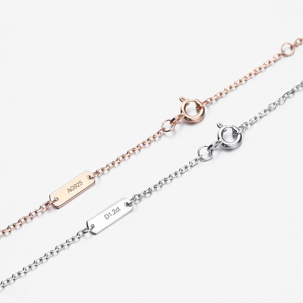 Elodi Moissanite Rose Gold Necklace - Koda Store - Free Shipping
