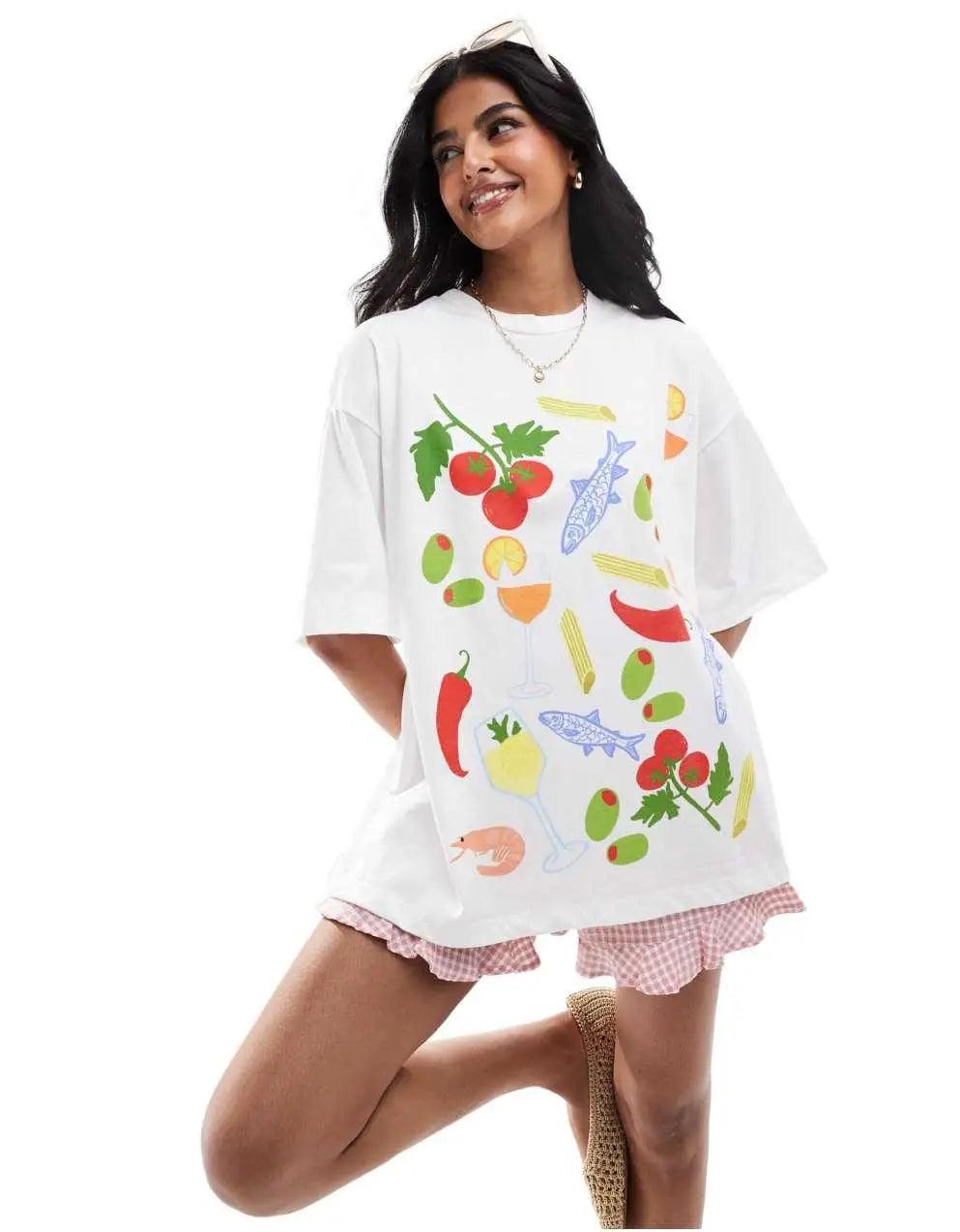 Mediterranean Pleasures Graphic T-Shirt - Koda Store - Free Shipping