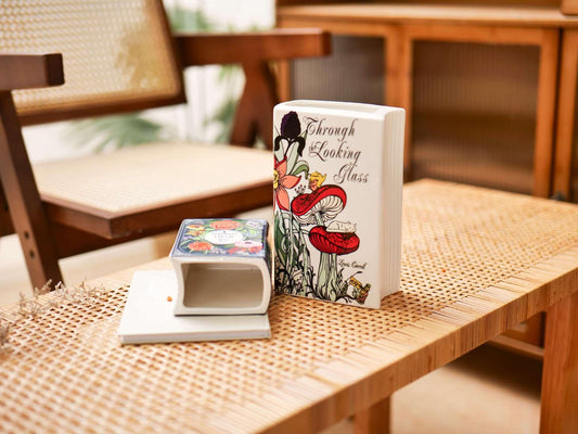 Through the Looking Glass Book Vase - Koda Store - Free Shipping