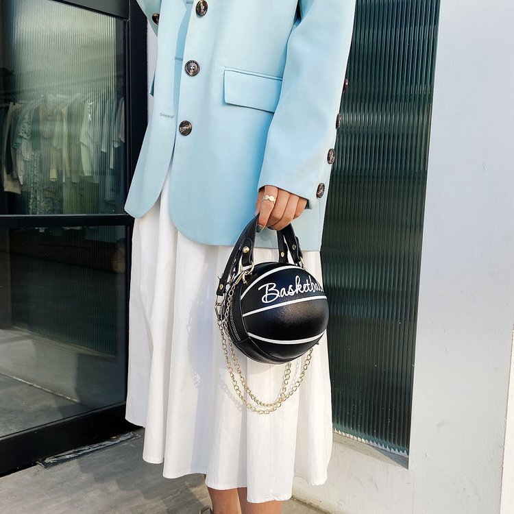 Women's Basketball Crossbody Bag With Chain - Koda Store - Free Shipping