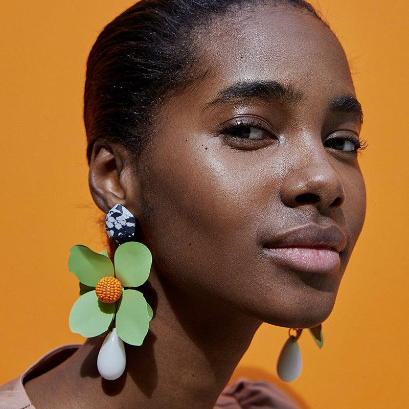 Polly Petal Drop Earrings - Koda Fashion & Decor - Free Shipping