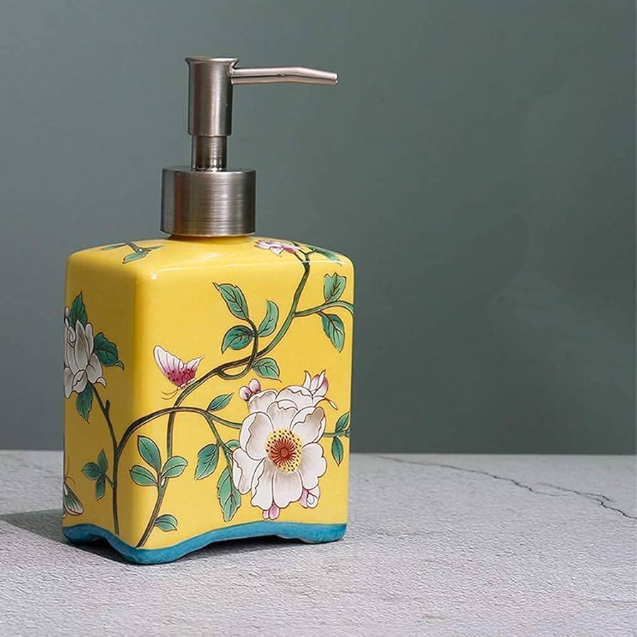Citrine Fleur Soap Dispenser - Koda Store - Free Shipping