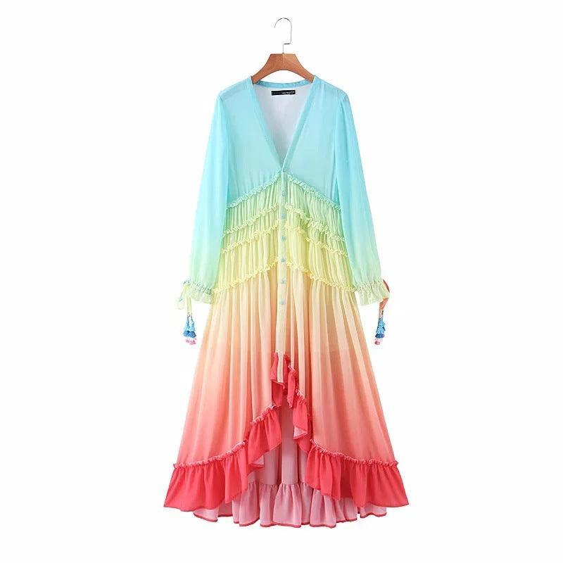 Setting Sun Dress - Koda Store - Free Shipping