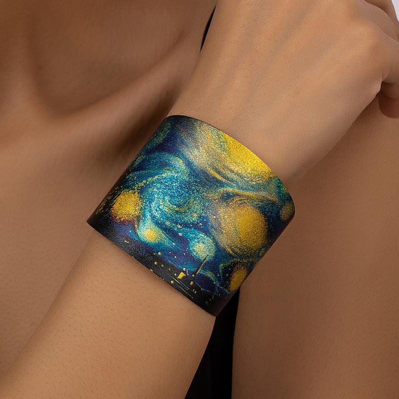 Starry Night Cuff Bracelet - Koda Fashion & Decor - Free Shipping