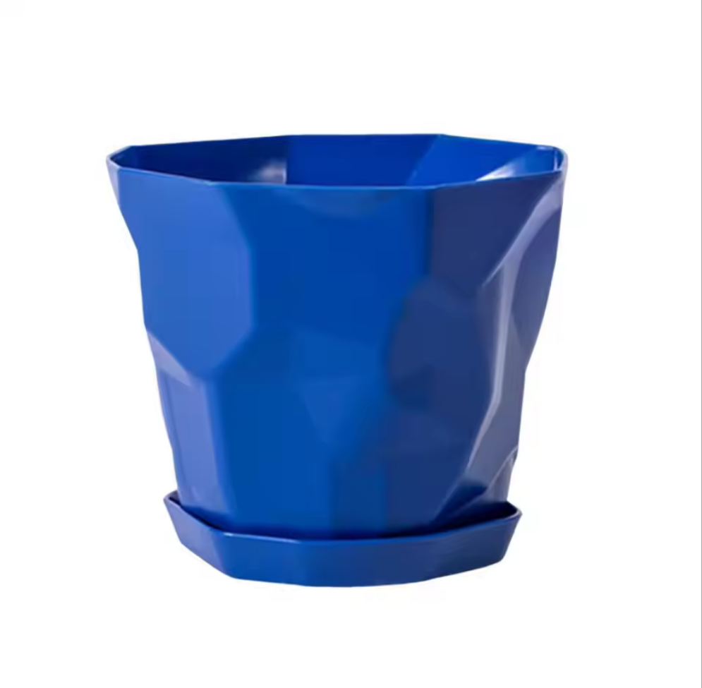 Crumplepot Planter - Blue - Koda Store - Free Shipping