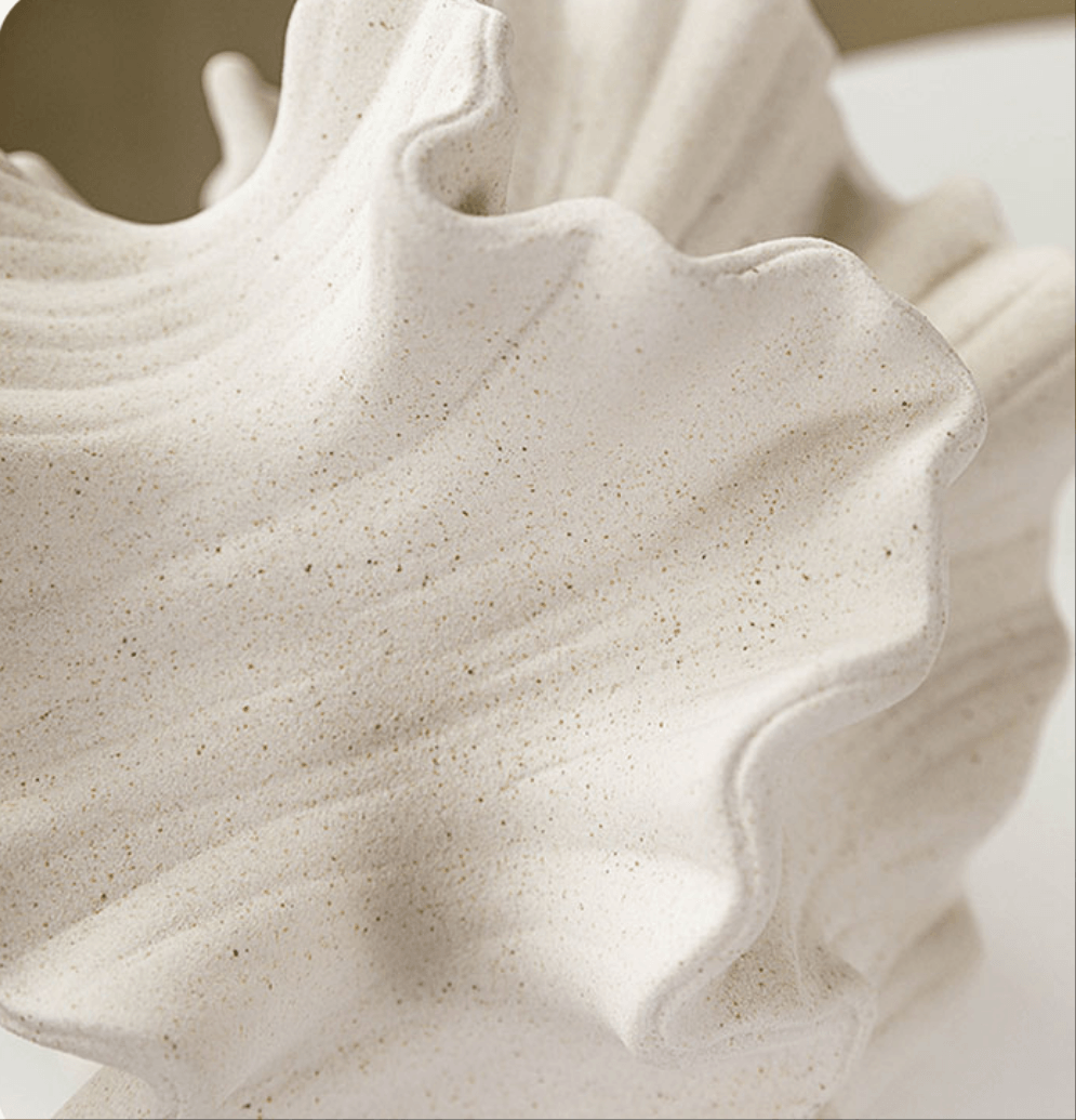 Sandwave Vase - Beige Coral Form - Koda Store - Free Shipping