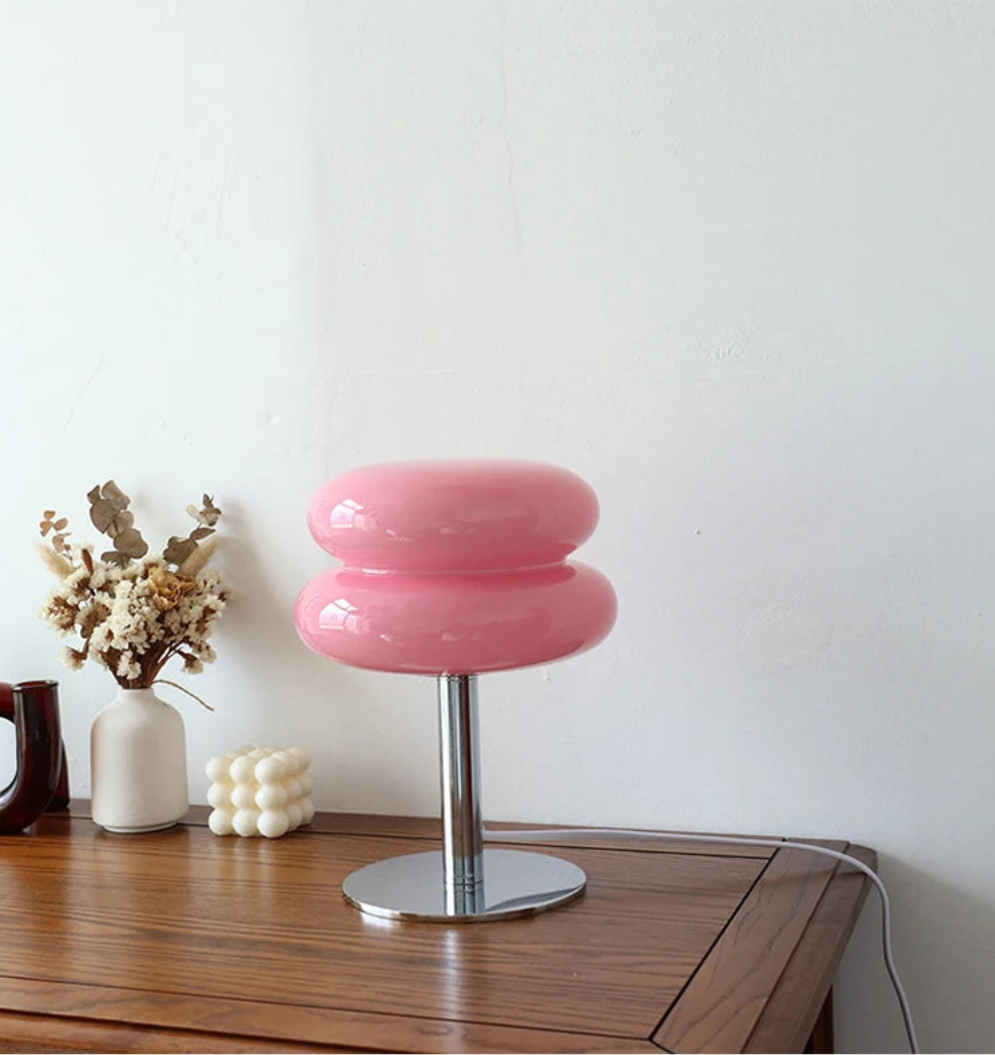Bauhaus Macaron Dimmable Table Lamp - Pink - Koda Store - Free Shipping