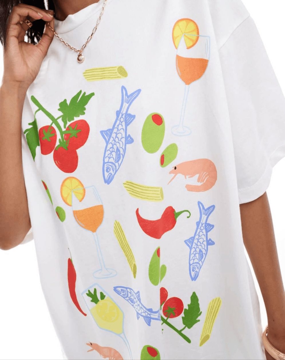 Mediterranean Pleasures Graphic T-Shirt - Koda Store - Free Shipping