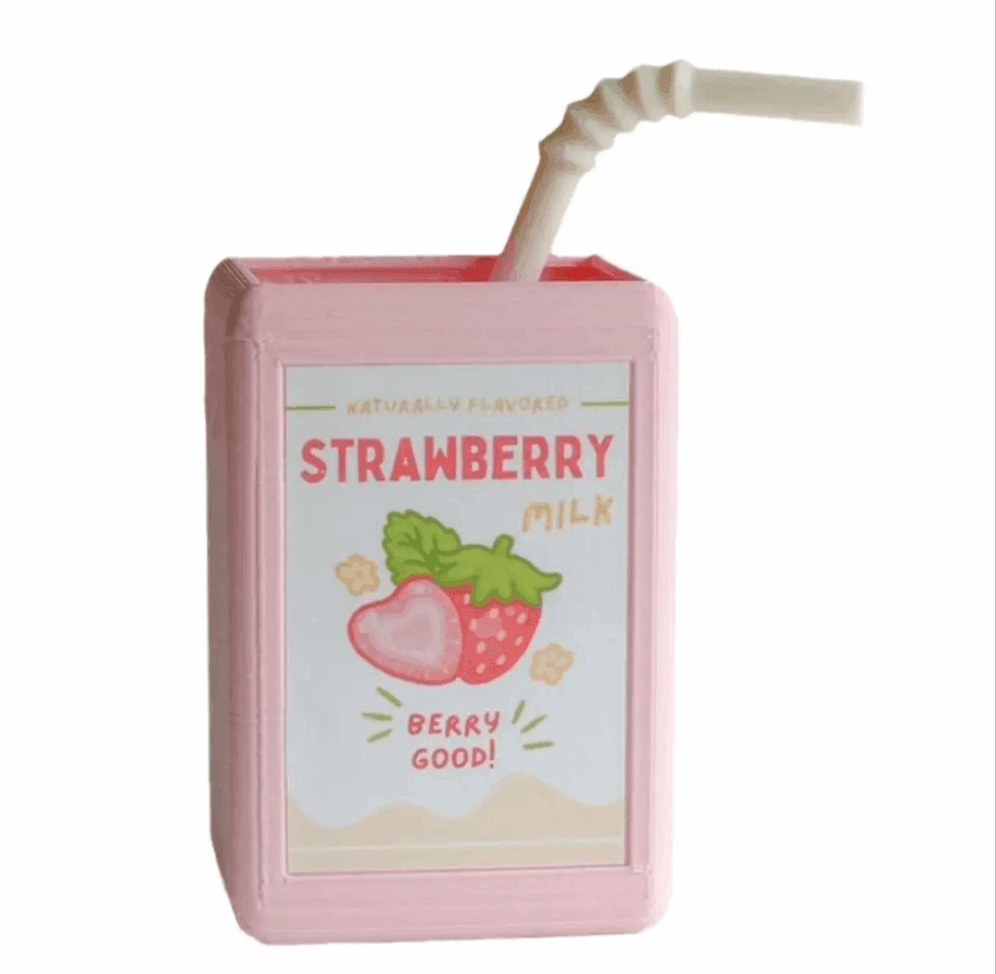 Strawberry Milk Planter - Berry Good! - Koda Store - Free Shipping
