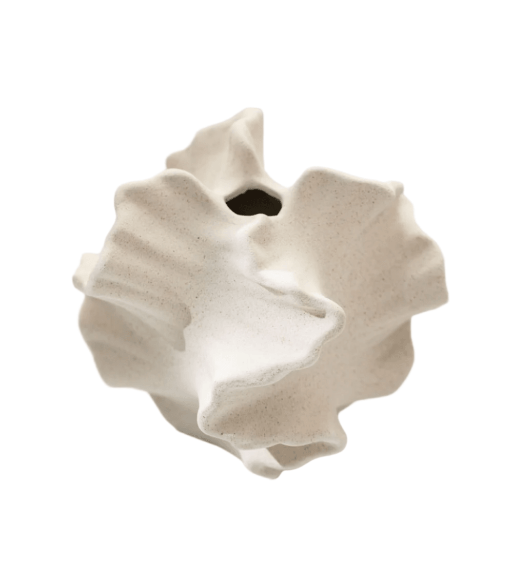 Sandwave Vase - Beige Coral Form - Koda Store - Free Shipping
