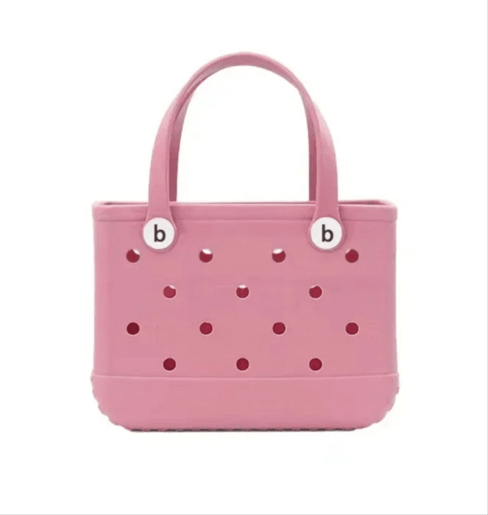 Beach Escape EVA Tote Bag in Pink - Mini - Koda Store - Free Shipping
