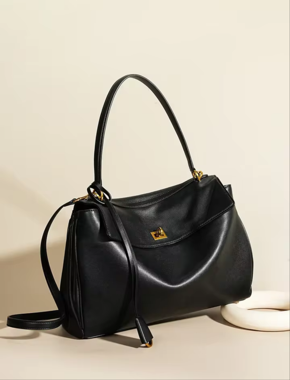 Farrah Leather Handbag - Authentic Genuine Leather Purse - Koda Store - Free Shipping