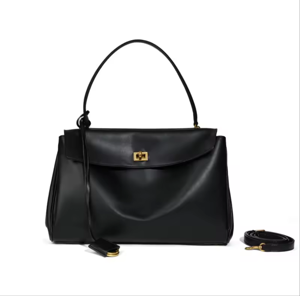 Farrah Leather Handbag - Authentic Genuine Leather Purse - Koda Store - Free Shipping