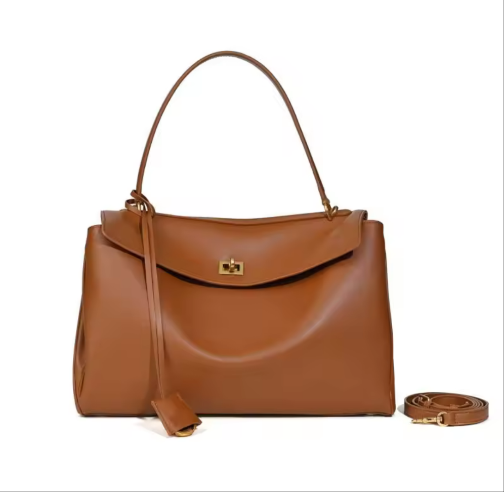 Farrah Leather Handbag - Authentic Genuine Leather Purse - Koda Store - Free Shipping