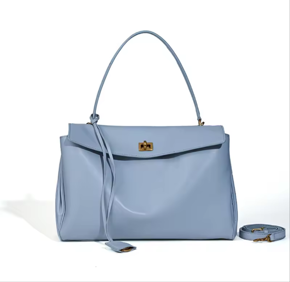 Farrah Leather Handbag - Authentic Genuine Leather Purse - Koda Store - Free Shipping