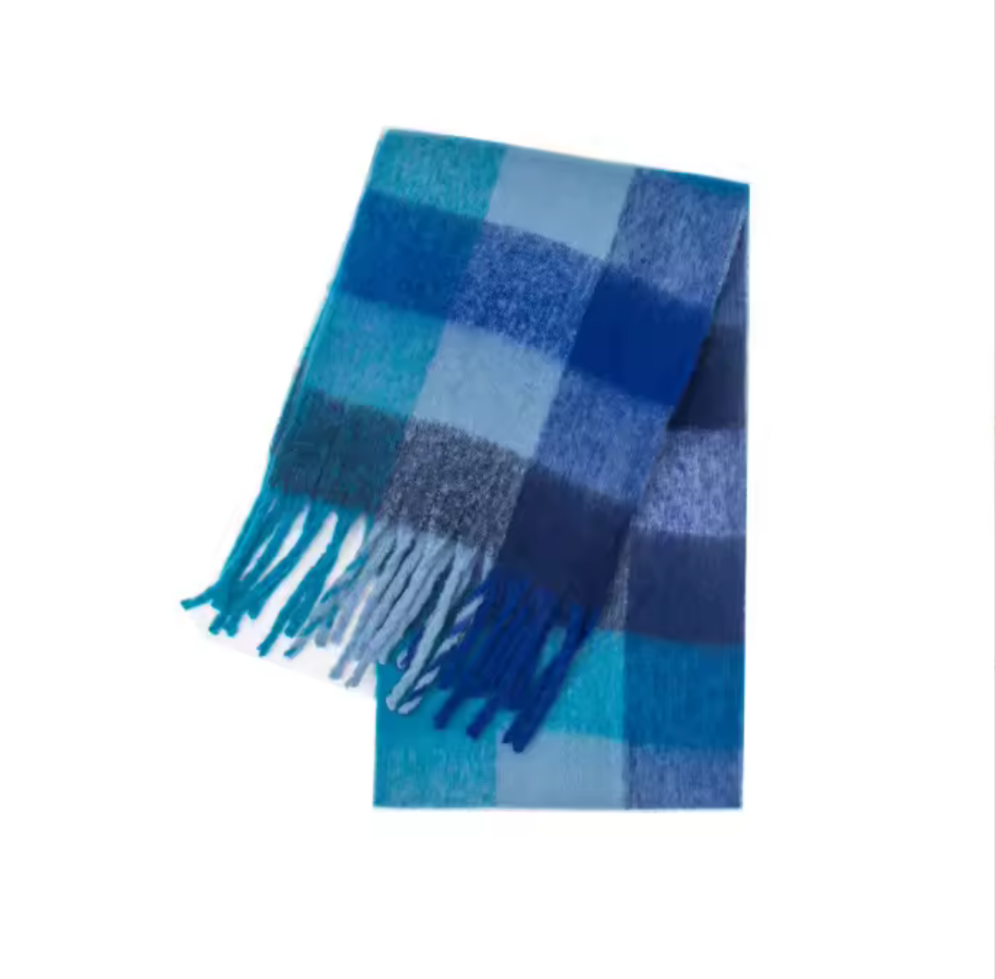 Winter Plaid Pashmina Scarf Shop name