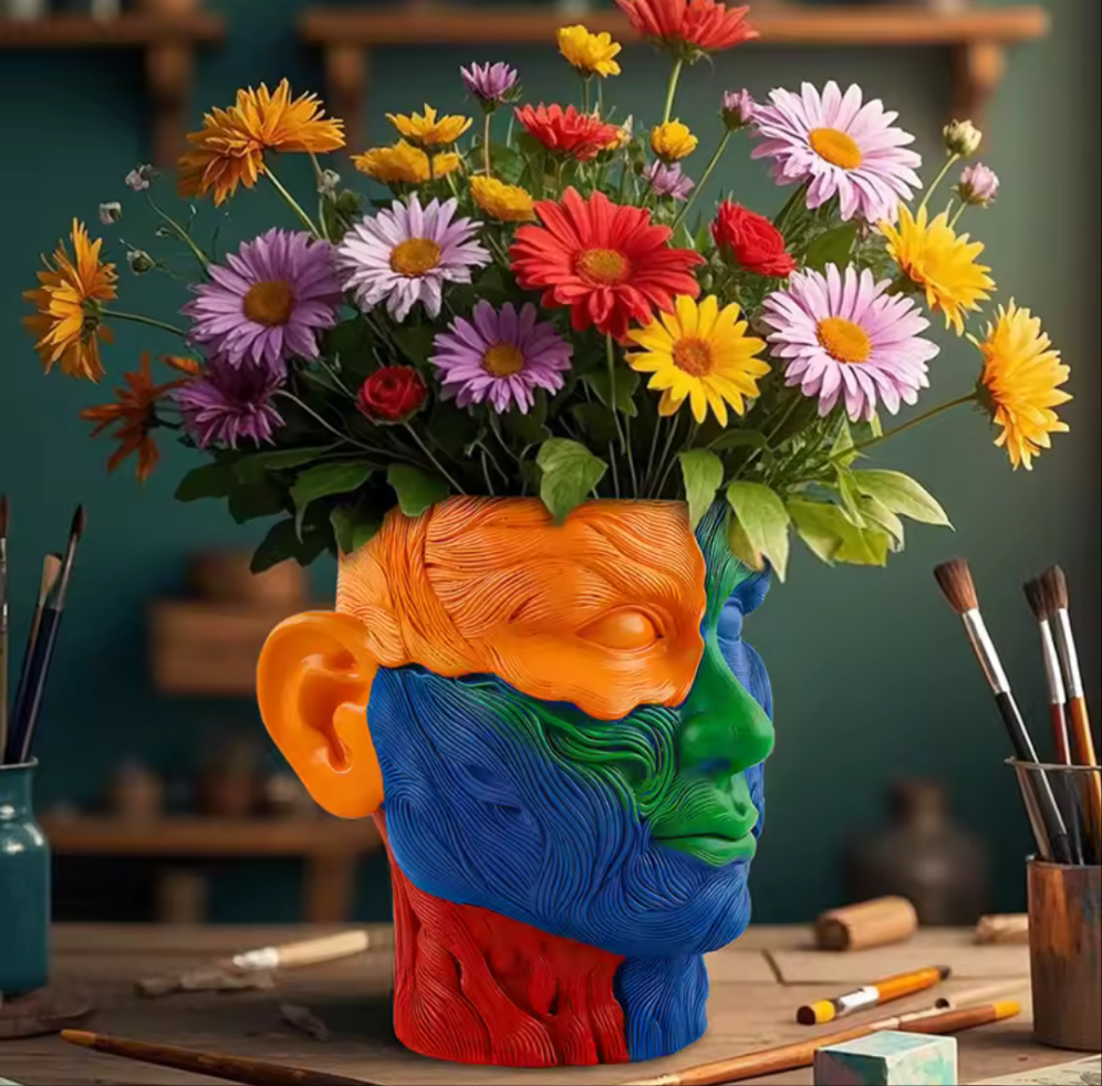Man of Many Colours Fauvism Vase - Koda Store - Free Shipping