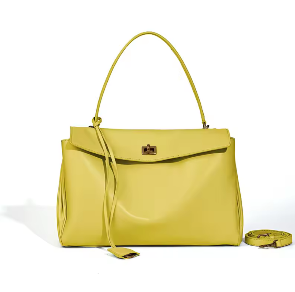 Farrah Leather Handbag - Authentic Genuine Leather Purse - Koda Store - Free Shipping