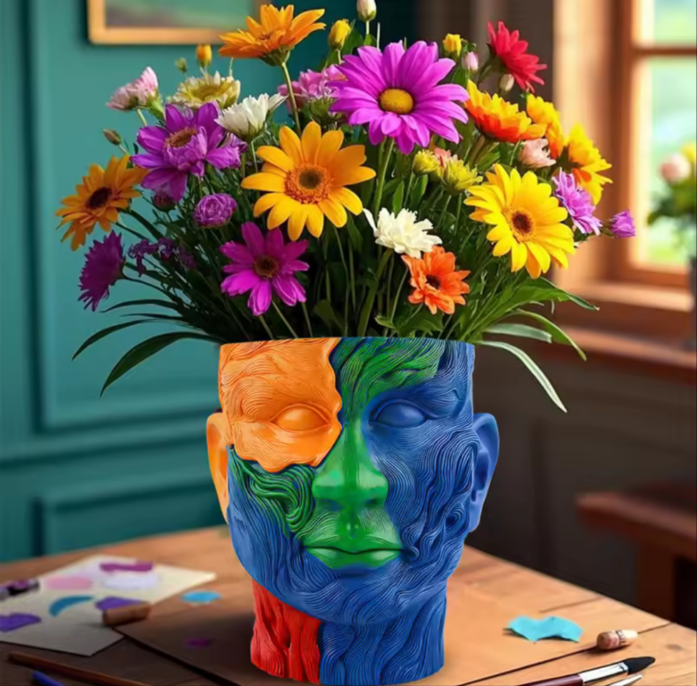 Man of Many Colours Fauvism Vase - Koda Store - Free Shipping