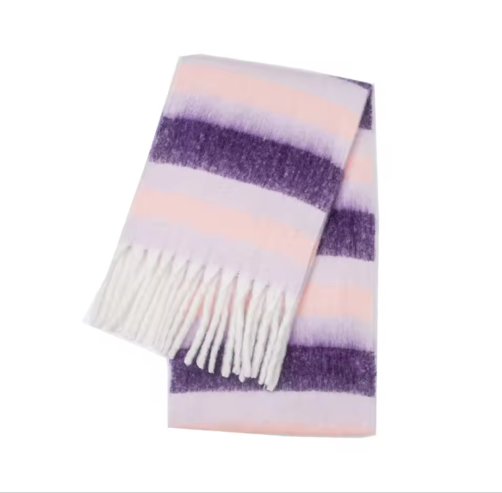 Winter Plaid Pashmina Scarf Shop name