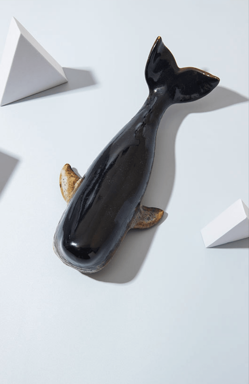 The Sculpted Voyager - Earthen Whale in Ceramic - Koda Store - Free Shipping