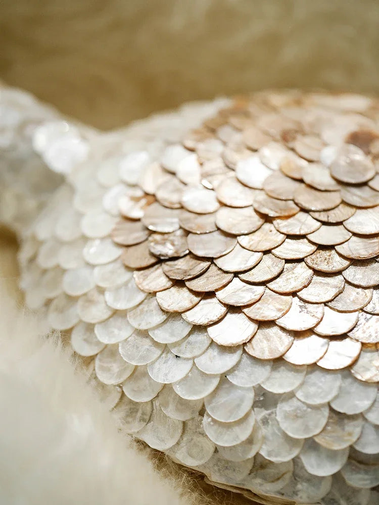 French Shell Vase - Round - Koda Store - Free Shipping