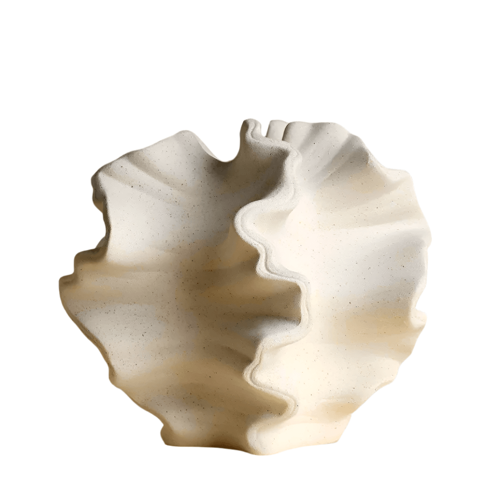 Sandwave Vase - Beige Coral Form - Koda Store - Free Shipping