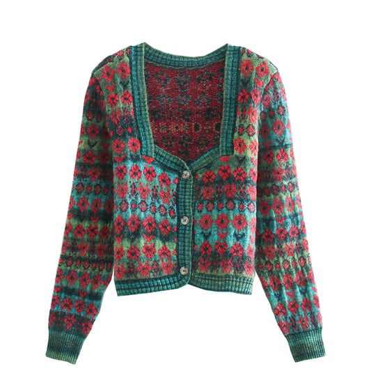 Rosette Radio Bloom Cardigan - Koda Store - Free Shipping