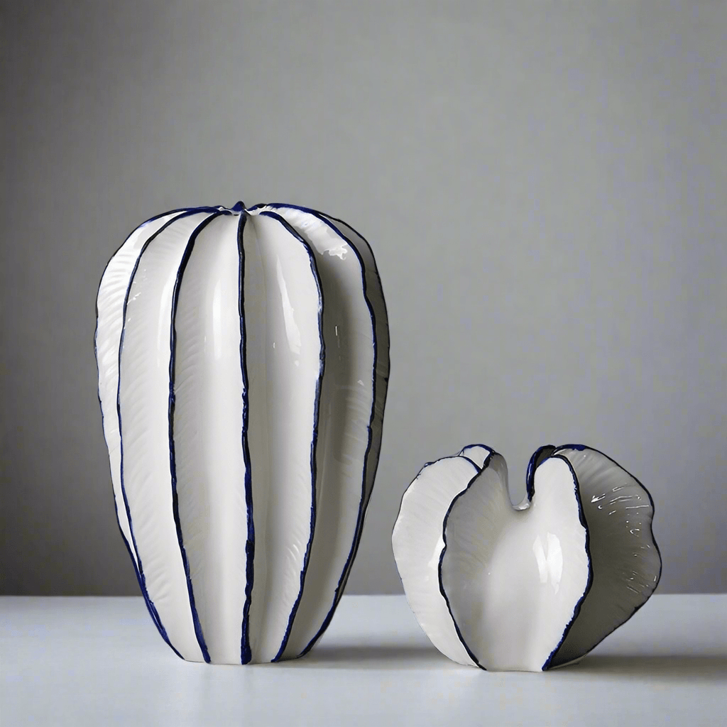 Millo Ceramic Flower Vase - Tall Koda Fashion & Decor