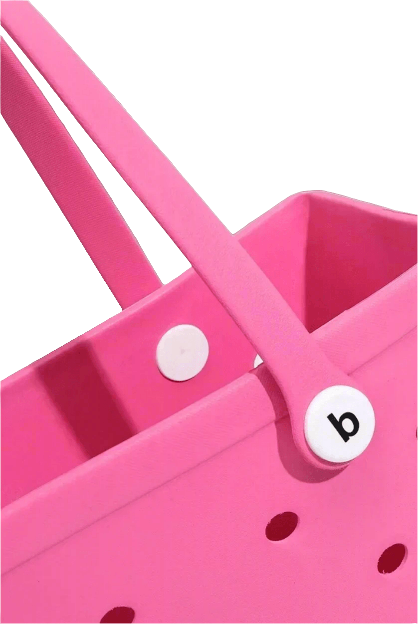 Beach Escape EVA Tote Bag in Rose - Medium - Koda Store - Free Shipping