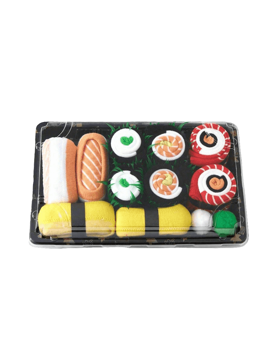 Gourmet Sushi Box Novelty Socks- 5 Pack Koda Fashion & Decor