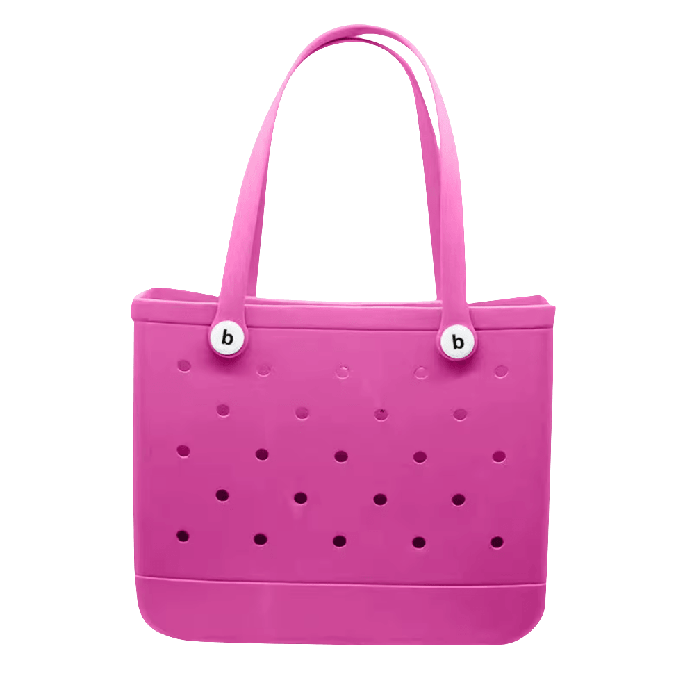 Beach Escape EVA Tote Bag in Rose - Medium - Koda Store - Free Shipping