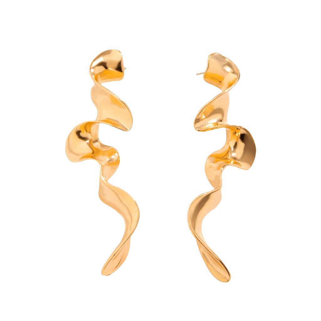 Maddison Twisted Design Metal Earrings Koda Fashion & Decor
