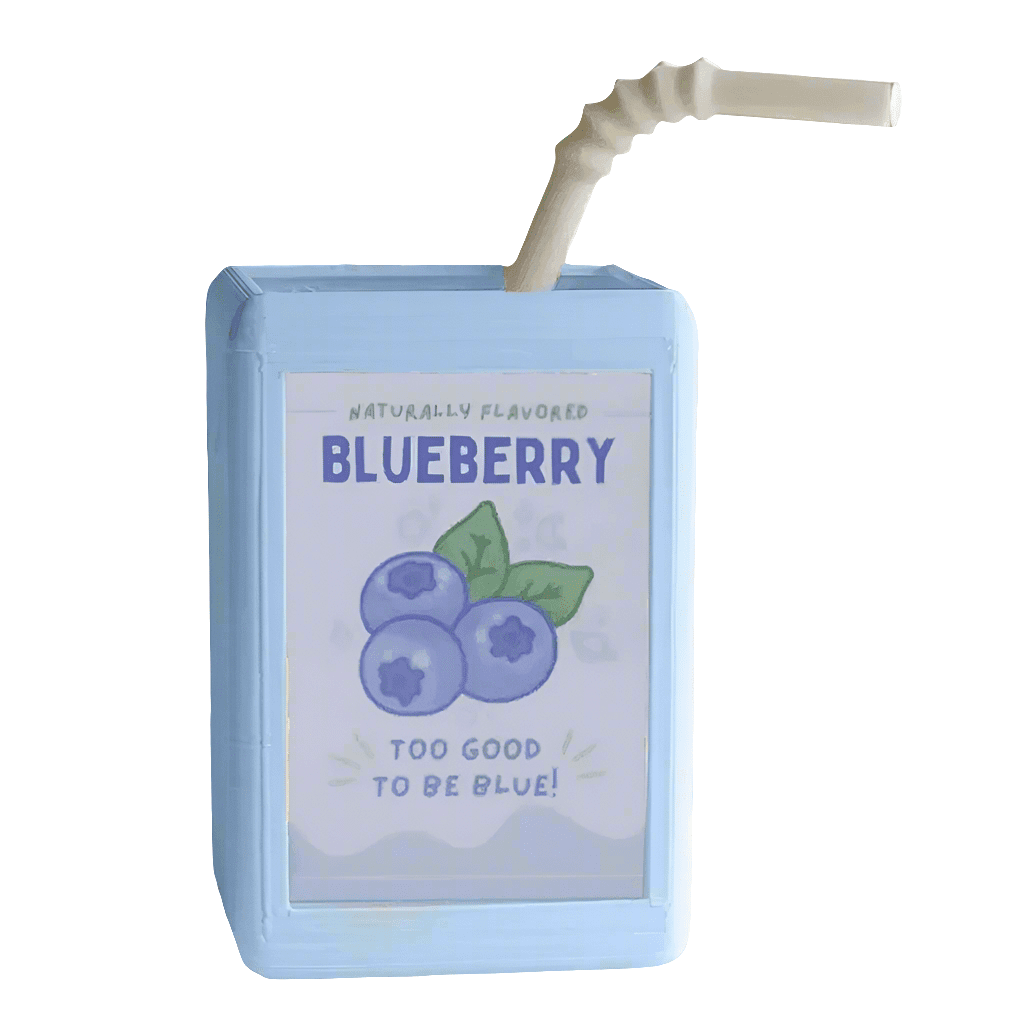 Blueberry Juicebox Planter - Too Good To Be Blue! - Koda Store - Free Shipping