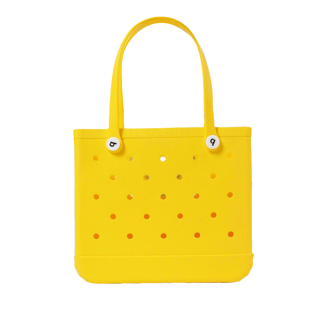 Beach Escape EVA Tote Bag in Yellow - Medium - Koda Store - Free Shipping