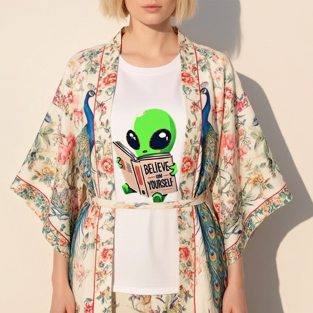 Believe In Yourself Alien T-Shirt - Koda Store - Free Shipping