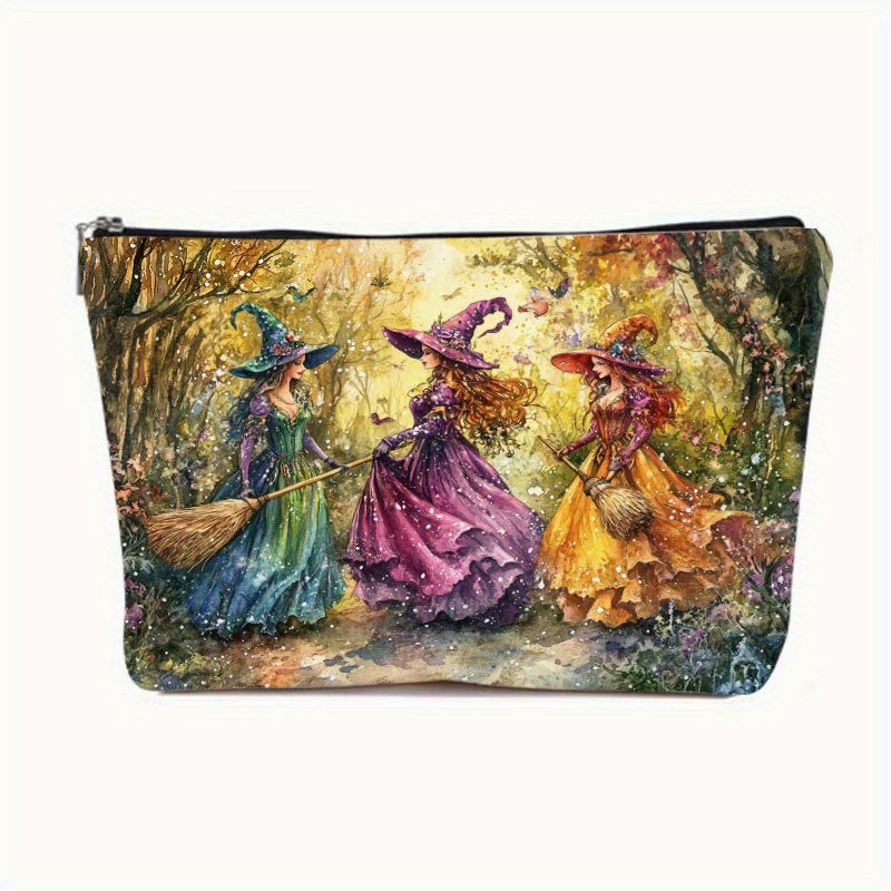 Three Witches Zipper Pouch - Cosmetics Case