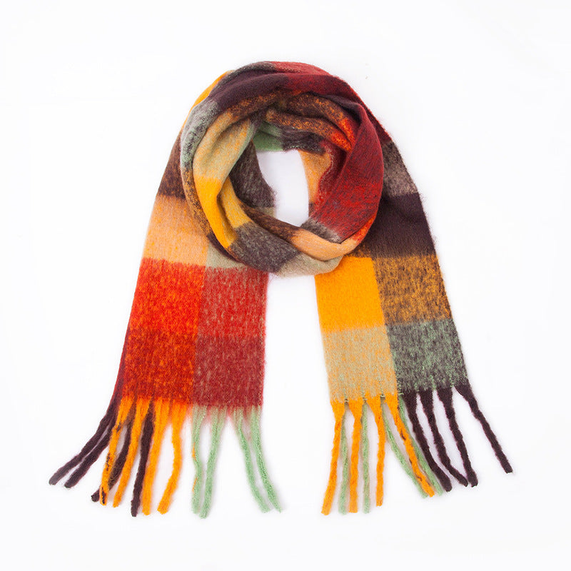 Winter Plaid Pashmina Scarf - KODA STORE | Fashion x Homewares