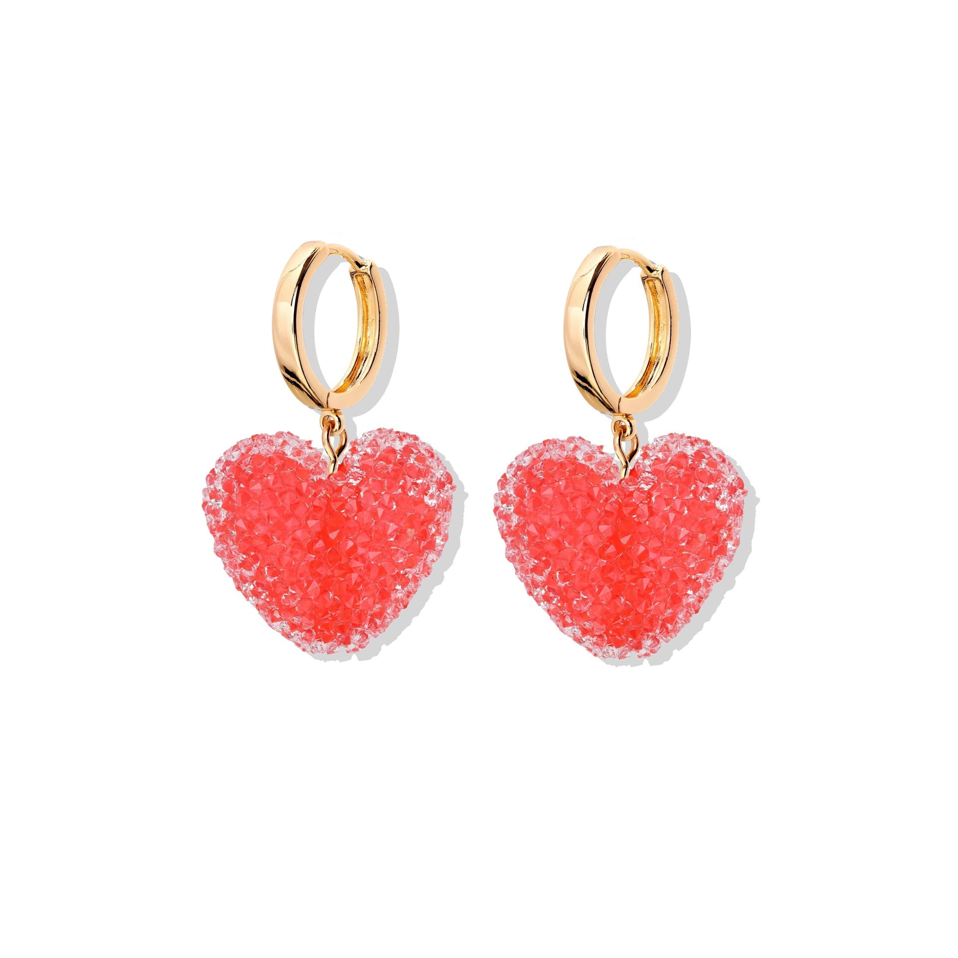 Sugar Candy Heart Earrings - Koda Store - Free Shipping