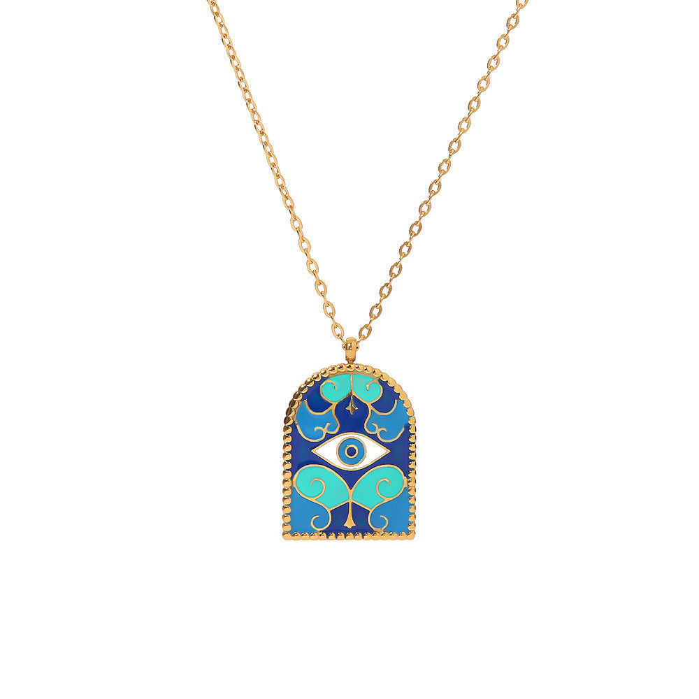 Arch of the Ancients Evil Eye Necklace - Koda Store - Free Shipping