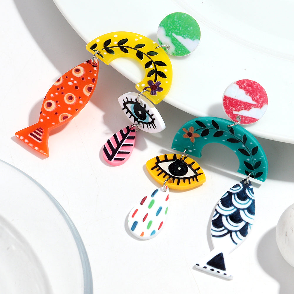 Fish Eye Earrings - Koda Store - Free Shipping