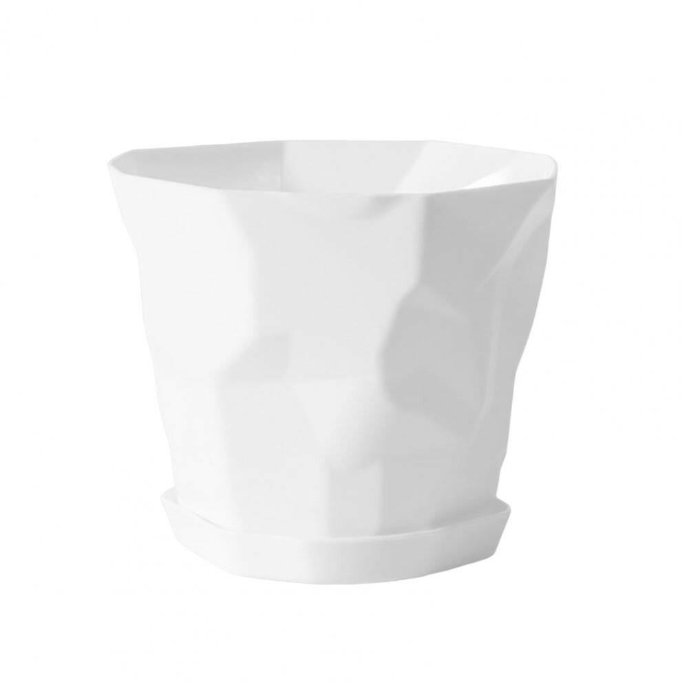 Crumplepot Planter - White - Koda Store - Free Shipping