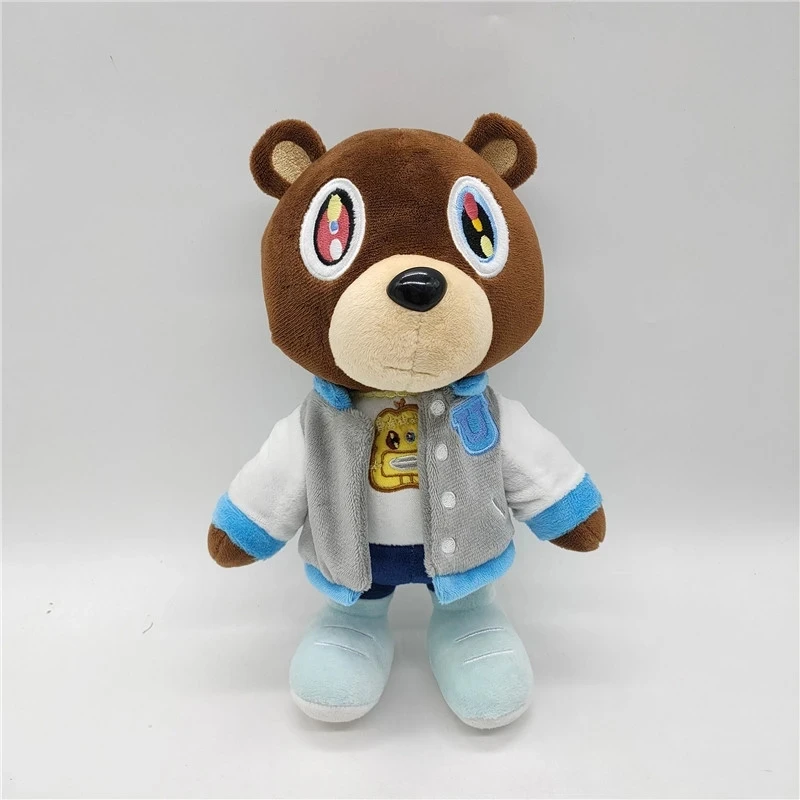 Kawaii Kanye Bear Plush Toy 26cm