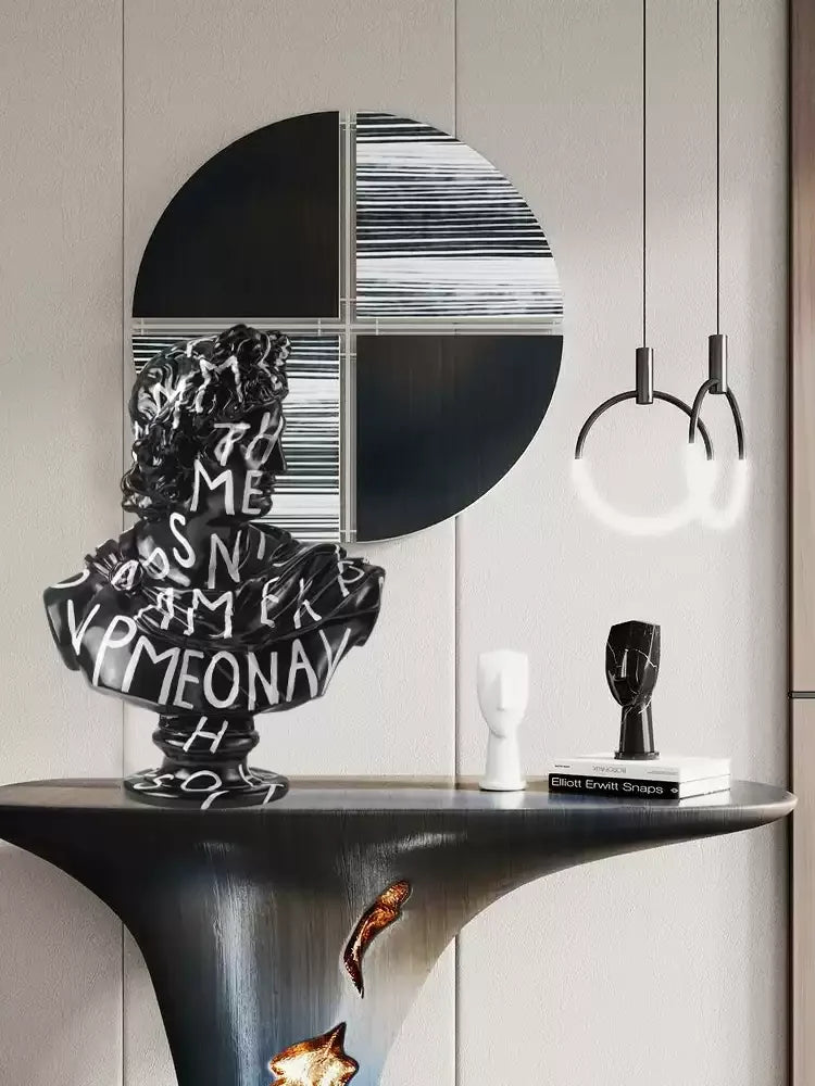 Statue of David Bust - Red Graffiti Series - Koda Store - Free Shipping