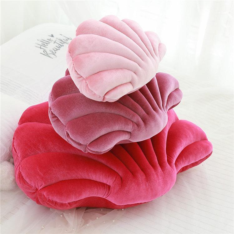 Colourful Classic Shell Cushion - Rose - Koda Store - Free Shipping