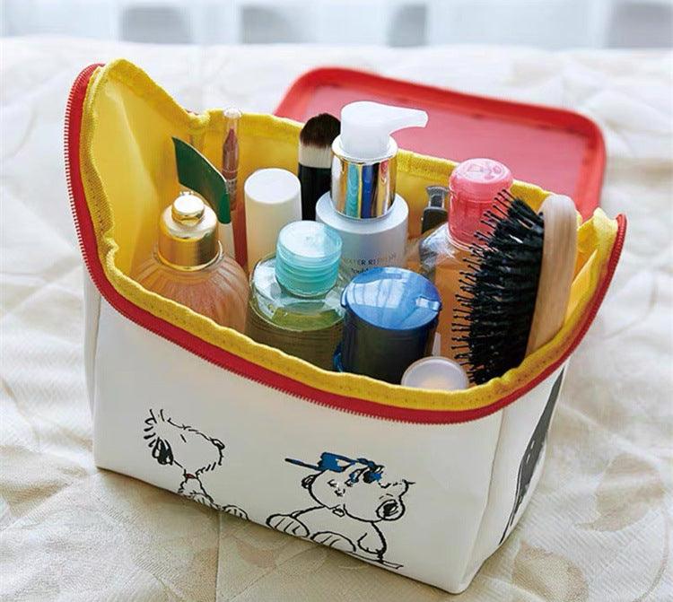 Snoopy House Peanuts Cosmetics & Toiletry Bag - Koda Store - Free Shipping