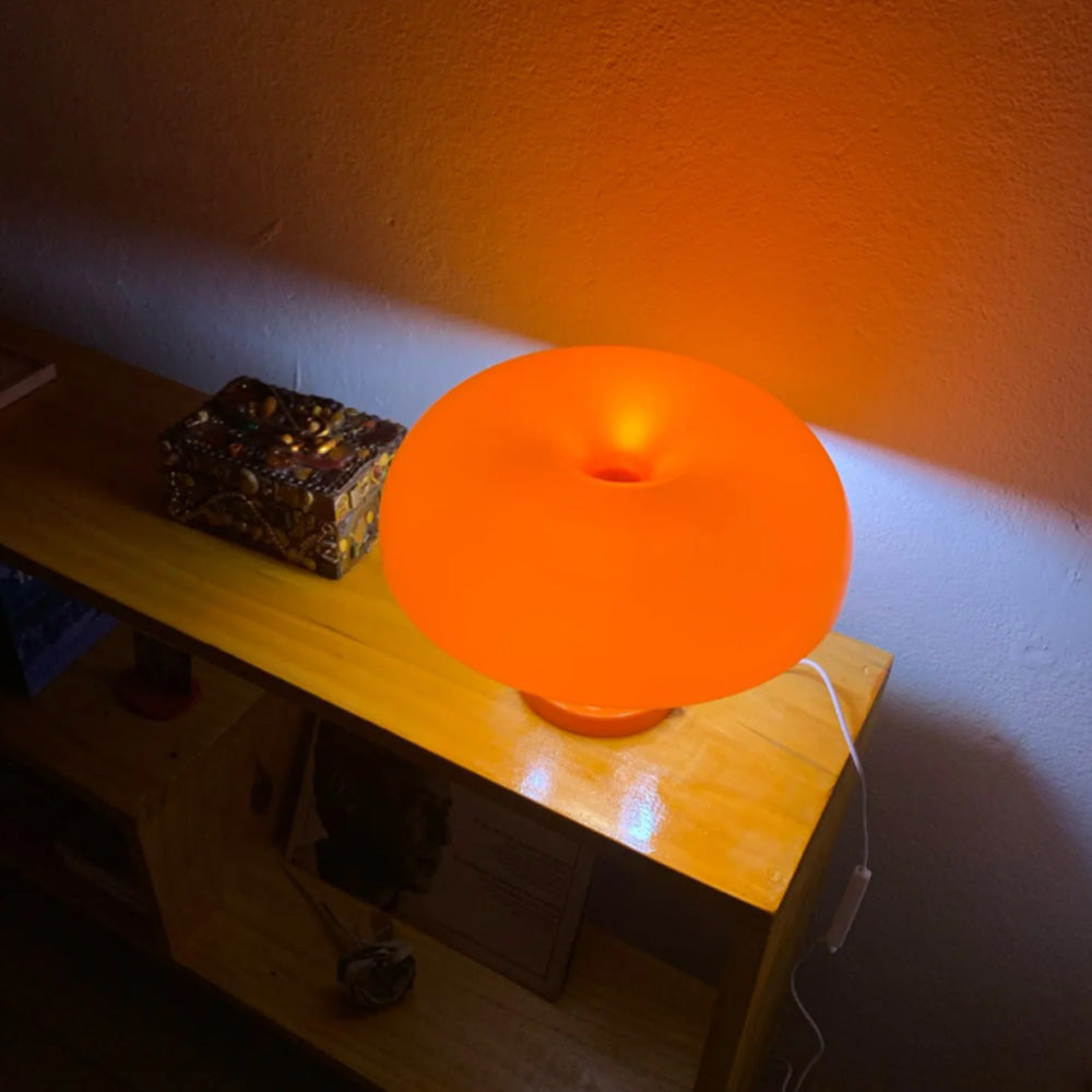Nesso Art Deco Mushroom Lamp - Orange | Dimmable - Koda Store - Free Shipping
