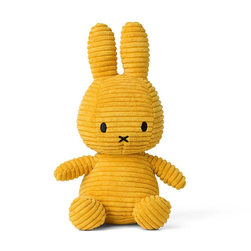 Miffy Sitting ECO Corduroy Plush Toy 25cm