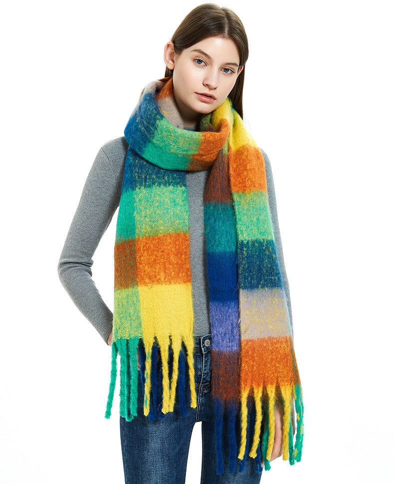 Winter Plaid Pashmina Scarf - KODA STORE | Fashion x Homewares